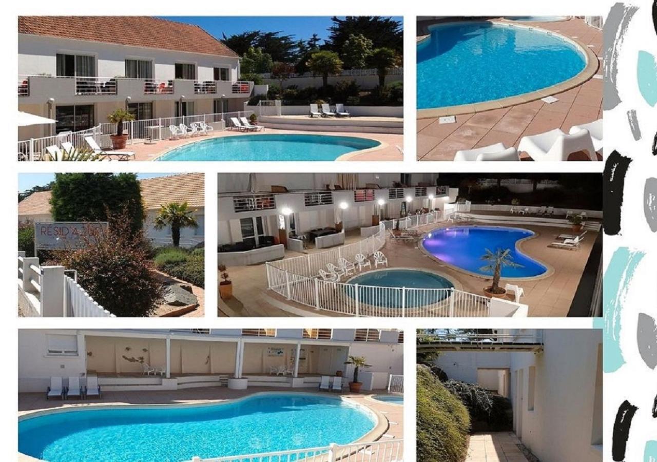 Resid'Azur Appartement T2-Pmr- Piscine Privee サン・ジャン·ド・モン エクステリア 写真